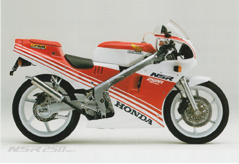 1988 Honda NSR250R MC18 Red and White