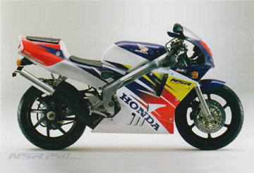 1996 Honda NSR250R SE MC29 Blue and White
